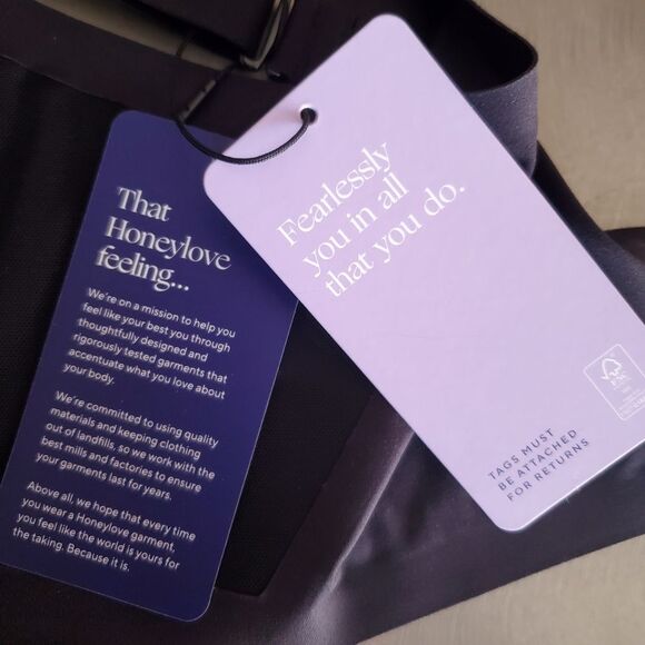 Honeylove CrossOver Bra Black Underwire-free Adjustable 3X 44 DD  44 DDD NWT - Picture 5 of 10